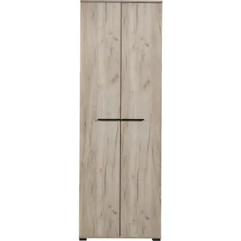 Šatní skříň Šatní skříň Eman 2D - dub šedý/eben
