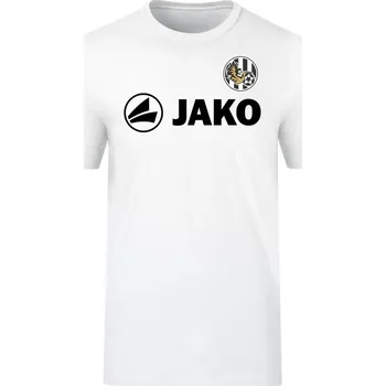JAKO Bavlněné triko PROMO s logem FCHK vel. 164, bílá