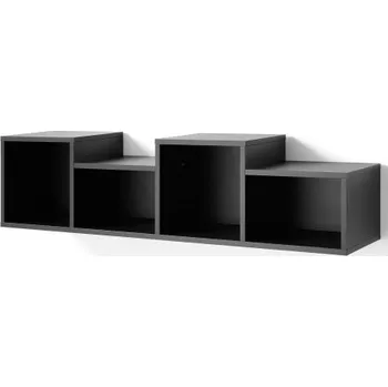 Koupelnový nábytek Police 120cm Raquel - černá