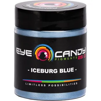 barva a nátěr na dřevo Iceburg Blue - Eye Candy Pigments Hmotnost: 25 g