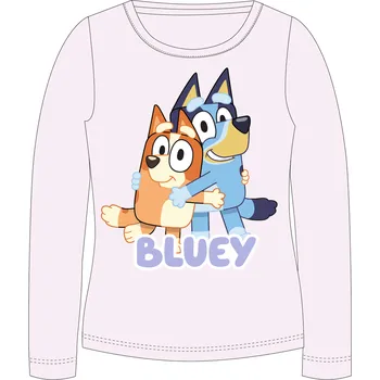 Dětská móda Bluey - licence Dívčí tričko - Bluey 5202054, světle růžová Barva: Růžová, Velikost: 98