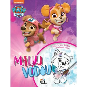 omalovánky Jiri Models Maluj vodou A4 Tlapková Patrola I. omalovánky