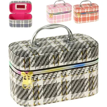 Deštník Kufřík dětský kosmetický vel. S se zrcátkem na zip 4 barvy