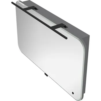 Zrcadlo Lavedo Velluto Grey 100 zrcadlová skříňka do koupelny s LED osvětlením