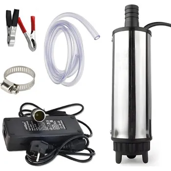 Palivové čerpadlo Palivové čerpadlo s hadicí a svorkami 12V + adaptér 230V