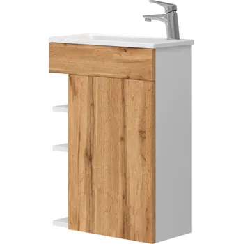 Koupelnový nábytek Lavedo Amadeo Wotan Oak 50 cm bílá