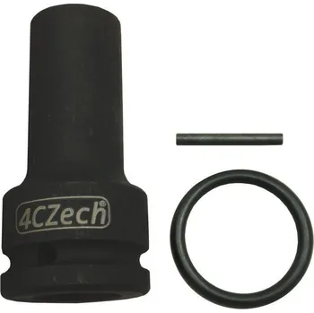 Gola hlavice 4CZech 3/4" Hlavice průmyslová prodloužená Drive 18 mm CrMo+trn,o-kroužek - 4CZ-P341-06-18