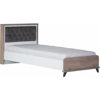 Postel Studentská postel 120x200 Brian - dub/bílá