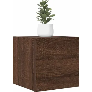 Obývací pokoj vidaXL Nástěnné TV skříňky 2 ks hnědý dub 30,5 x 30 x 30 cm