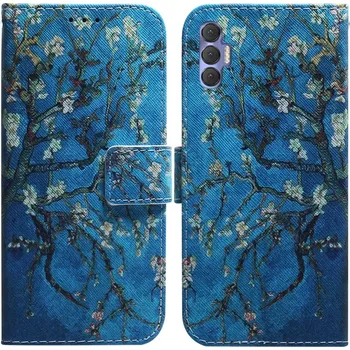 Pouzdro na tablet VSECHNONAMOBIL 48373 ART Peněženkový kryt Tecno Spark 8 Pro APRICOT BLOSSOM