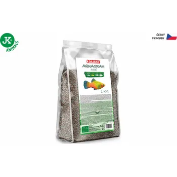 Krmivo pro rybičky Dajana Aquagran Mix, granule – krmivo, velikost S, 1 kg