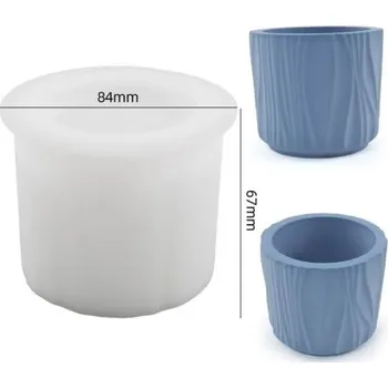 Silikonová forma XC1108-99 Dóza na svíčky 84x67mm