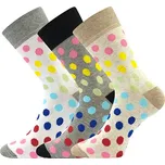 Boma® 3PACK Ponožky Boma Ivana 60 - mix B 35-38 (23-25)