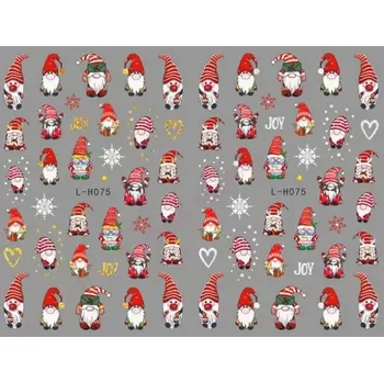 Zdobení na nehty - Nálepky Skřítek 2ks HO075