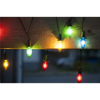 Vánoční dekorace EXIHAND 192020 Venkovní souprava LED Filament ŠIŠKA barevná