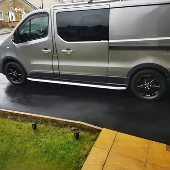 Blatník karosérie Plastové lemy blatníků pro RENAULT Trafic X82 2014-2018 LWB s TÜV