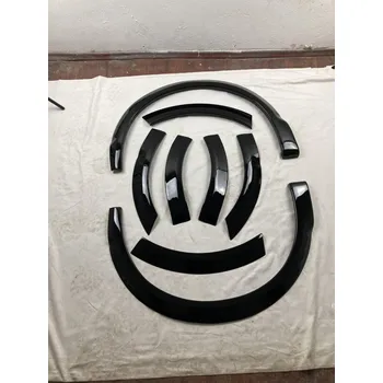 Blatník karosérie Plastové lemy blatníků pro VOLKSWAGEN Transporter T6.1 2019-2021 (černý lesk) s TÜV