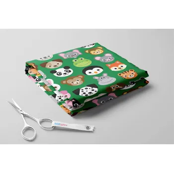 Softshell letní, Veselá zvířátka Barva: Zelená