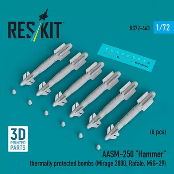 Plastikový model Reskit 1/72 AASM-250 'Hammer' thermally protected bombs
