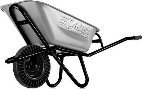Kolečko stavební Detex D3 pozink, kolo bantam, 100l, 200kg nosnost