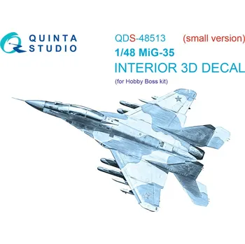 Plastikový model Quinta studio 1/48 MiG-35 3D-Printed&col.Interior (HOBBYB) SMALL