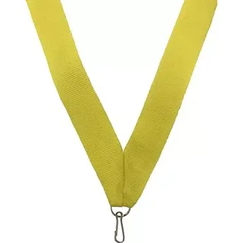 Stuha Stuha na medaile s karabinkou žlutá C25 (Žlutá)
