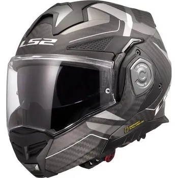 Helma na motorku LS2 Helmets LS2 FF901 ADVANT X C HORIZON SILVER GREY-06 - 3XL