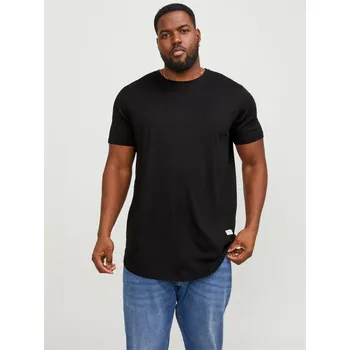 Pánské tričko Jack and Jones Noa pánské tričko Plus Size Black 3XL