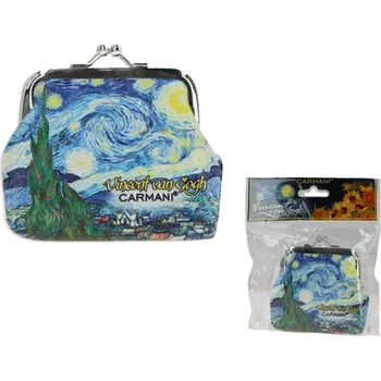 Kosmetická taštička Vincent van GOGH The Starry Night , CARMANI,0213710 (Kosmetická taštička s kovovým uzávěrem 9 x 7.5 x 2 cm, z kolekce Vincent van GOGH)