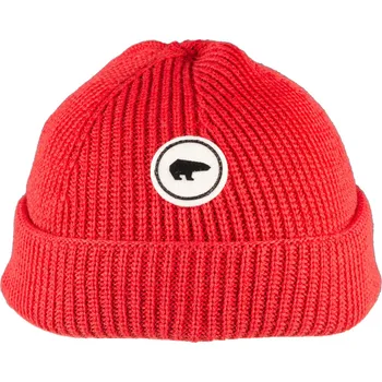 Módní doplněk Červená pánská vlněná čepice Eisbar Raik MU E30835-463 Velikost: ONE SIZE