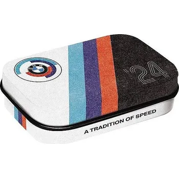 Plechová krabička s mentolkami Mint Box BMW Motorsport - Tradition Of Speed