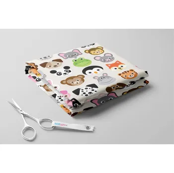 Microfibra, Veselá zvířátka Barva: Krémová