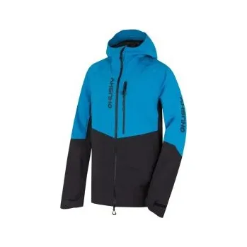 Pánská casual bunda Husky Nicco M blue/black XL; Modrá bunda + DÁREK DLE VÝBĚRU!