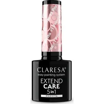 Lak na nehty Gel lak CLARESA Extend Care 5v1 PROVITA 1 5ML
