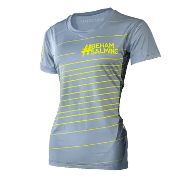 SALMING Tee #behamsalming Women Grey/Yellow Velikosti oblečení: M