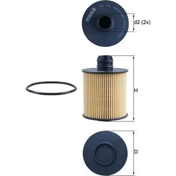 Olejový filtr Olejový filtr MAHLE OX 779D