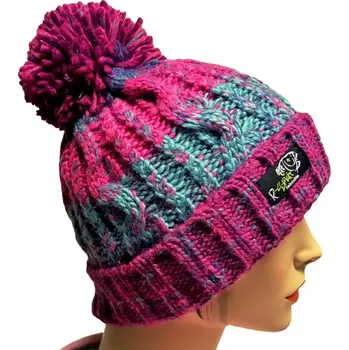 Čepice Kulich R-SPEKT MAXI PomPom beanie modrovínový