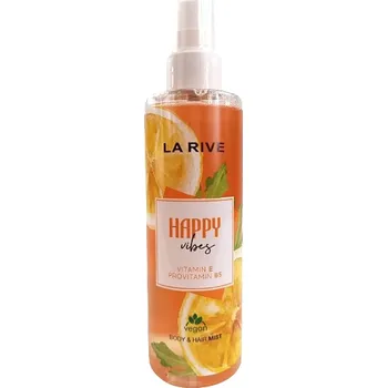 Tělový sprej La Rive Happy Vibes mlha na tělo a vlasy 200 ml