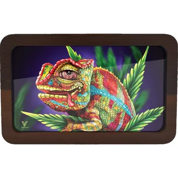 V-Syndicate Prémiový skleněný podklad Chameleon v dřevěném rámečku
