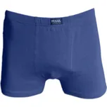 FANNIFEN Pánské bavlněné boxerky HF-026B Barva: šedomodrá, Velikost: 4XL
