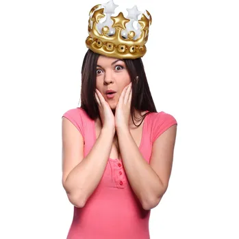 Karnevalový doplněk Korunka pro královnu dne