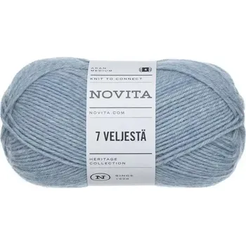 Příze Novita 7 Brothers 14 Denim (Ponožková příze 7 Veljestä Eis )