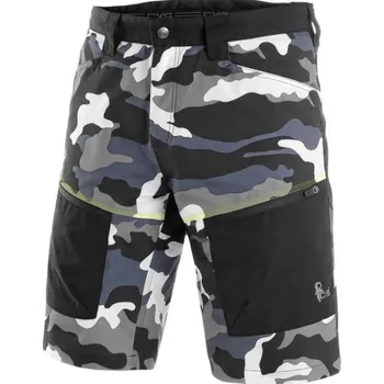 Pánské oblečení Kraťasy CXS DIXON, pánské, šedo-bílé (maskáč), vel. 2XL