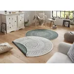 Hanse Home Kusový koberec Twin-Wendeteppiche 103103 zelená 200x200 (průměr) kruh - SLEVA 3% s kodem radost25