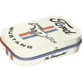 Plechová krabička s mentolkami Mint Box Ford mustang