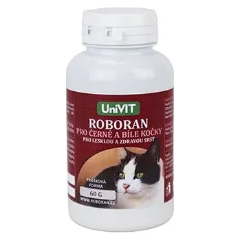 UNIVIT s.r.o. Roboran H pro kočky Černé a Bílé 60g