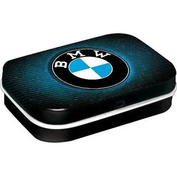 Plechová krabička s mentolkami Mint Box BMW - Logo Blue Shine