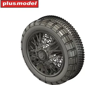 Plastikový model Plusmodel 1/35 Wheels for British armored car RR (3D Print)