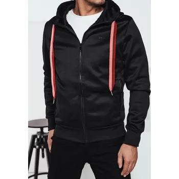 Pánská mikina Pánská černá mikina s kapucí BX5858 Velikost: XL