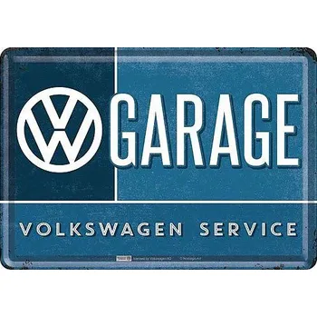 Retro pohlednice - Volkswagen - Garage 10x14,5cm